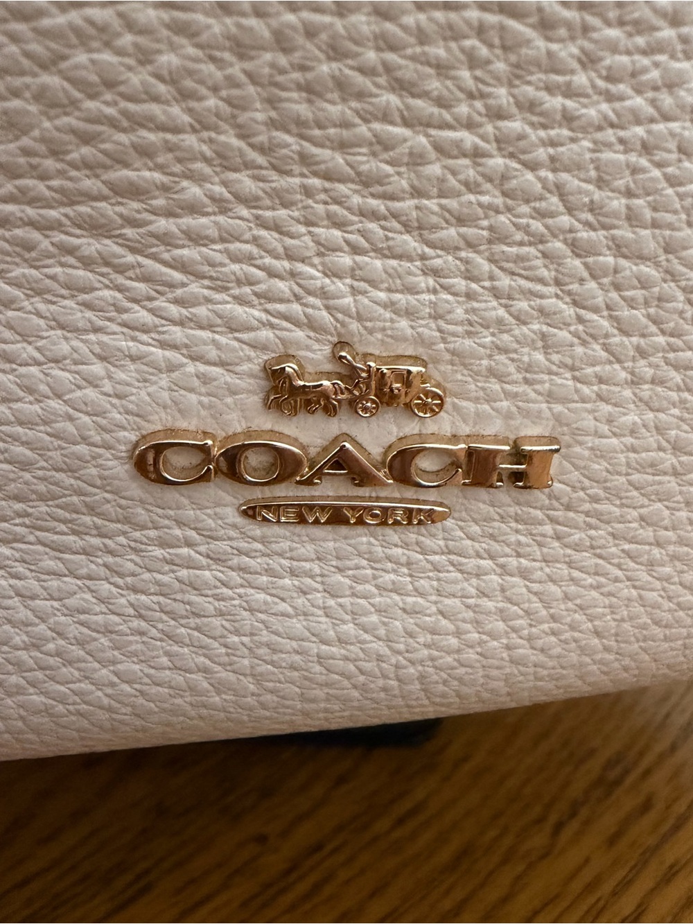 SOLD! EUC Coach Pennie Colorblock Pebbled Leather Hobo Bag - Picture 6 of 16